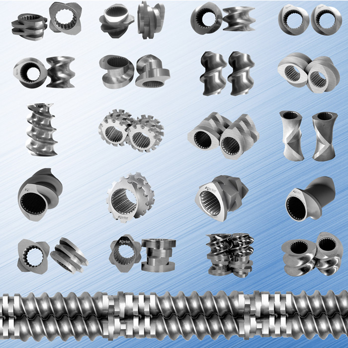 Plastic Compounding Twin Screw Barrel